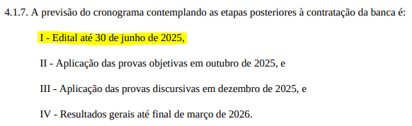 CNU 2025: contrato com banca é assinado; edital até julho!