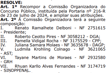 EBSERH amplia quadro próprio de pessoal