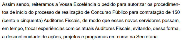 Concurso Sefaz BA volta a ser solicitado com 150 vagas!