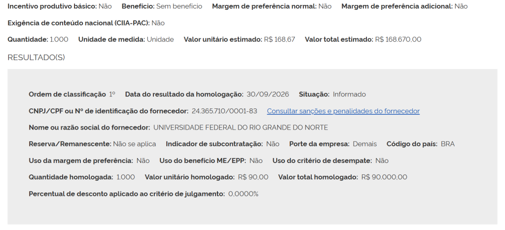 banca organizadora do concurso cref rn