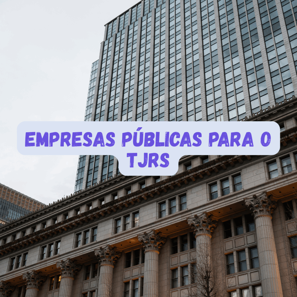 Empresas Públicas para o TJRS