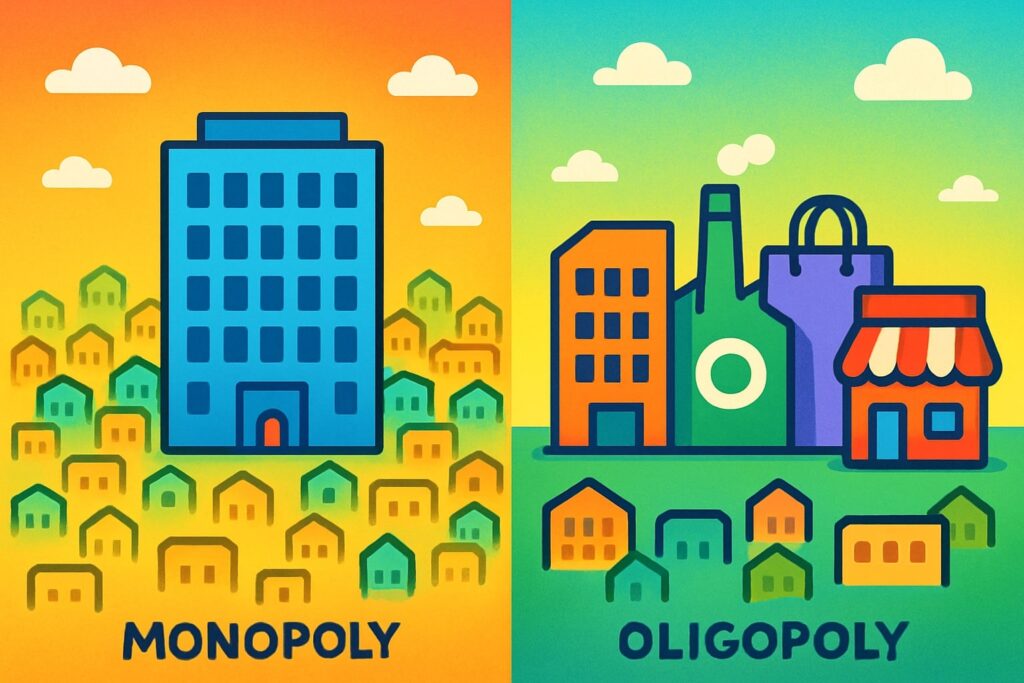 Monopólio x Oligopólio