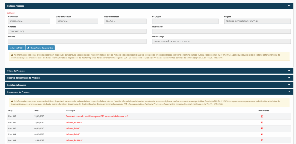 TCE RJ rescinde contrato com IBFC para novo concurso!