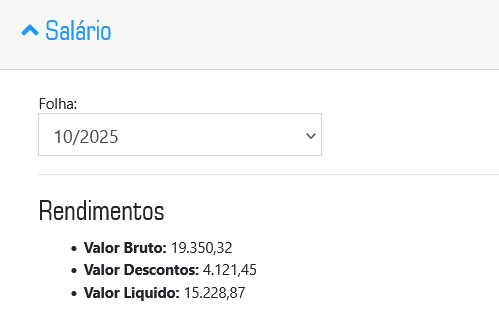 Remuneração de um Delegado da PC ES admitido em 2025