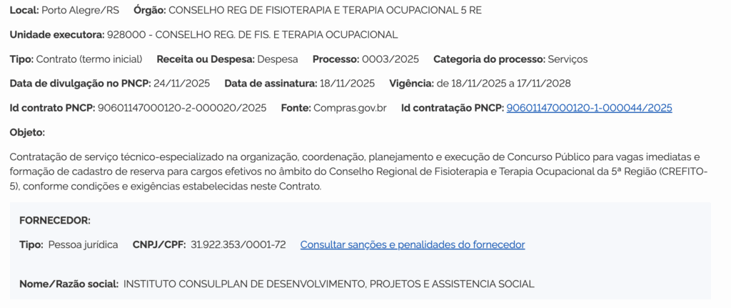 Banca definida para nova seleção