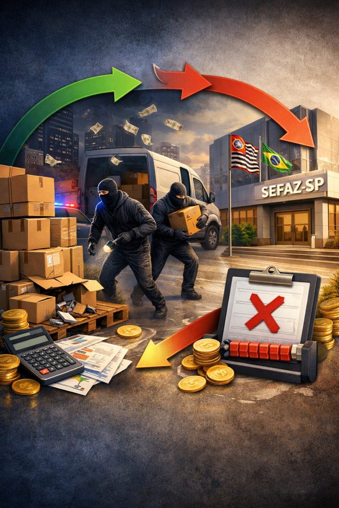 estorno de créditos sefaz sp