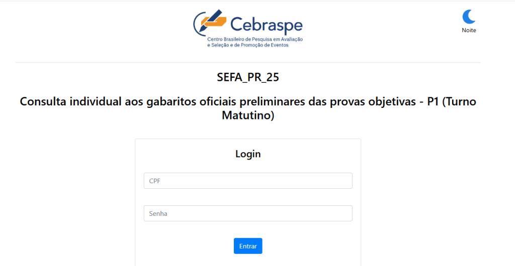 Sefaz PR: gabaritos do concurso estão disponíveis!