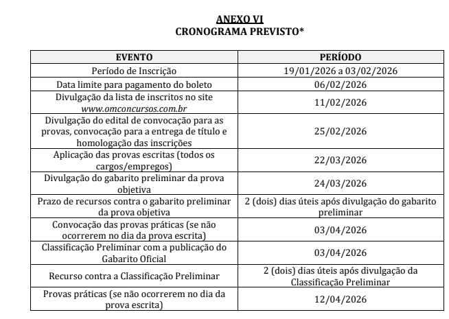 Concurso SAAE Garça SP: provas em 22 de março!