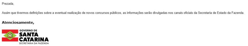 Concurso Sefaz SC: vai ter novo edital em 2026? Confira!