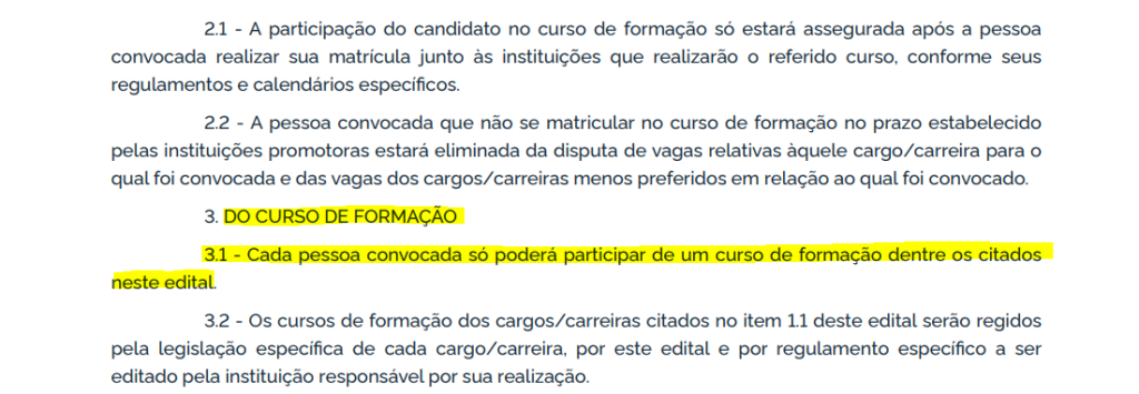 Duplicidades no CNU 2024