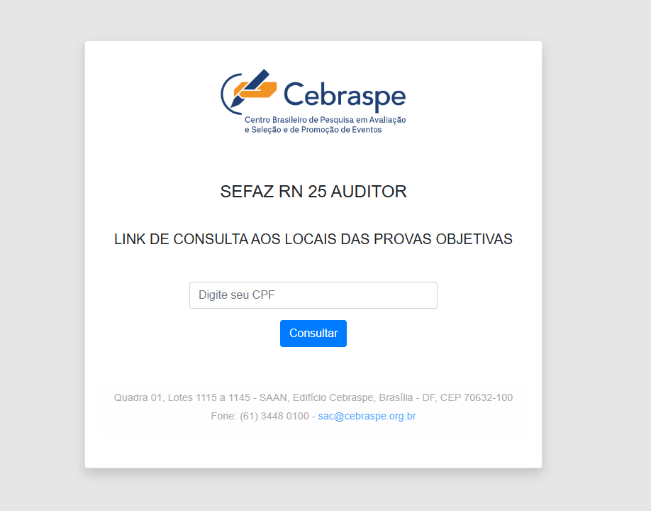 Sefaz RN registra mais de 40 mil inscritos no concurso. Locais de provas disponíveis! 