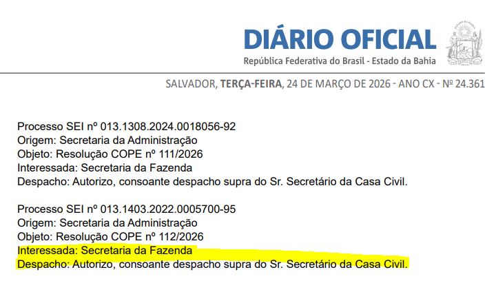 Concurso Sefaz BA é autorizado com 200 vagas!