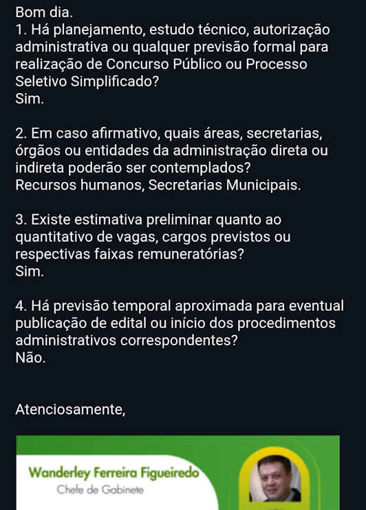 Concurso São Sebastião da Amoreira: edital em planejamento