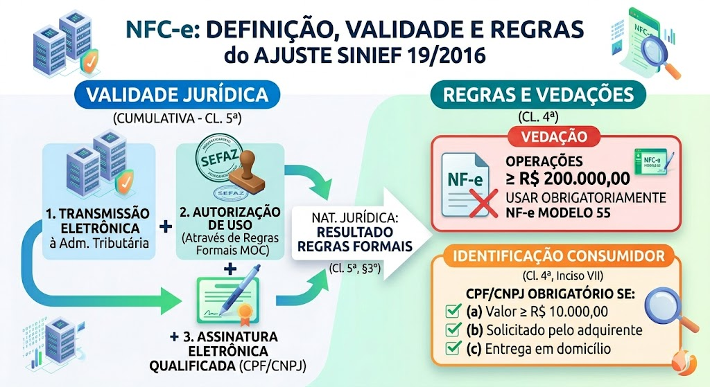 Ajuste SINIEF 19/2016 - Definições NFC-e.