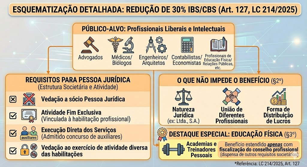 Redução de 30% nas alíquotas.