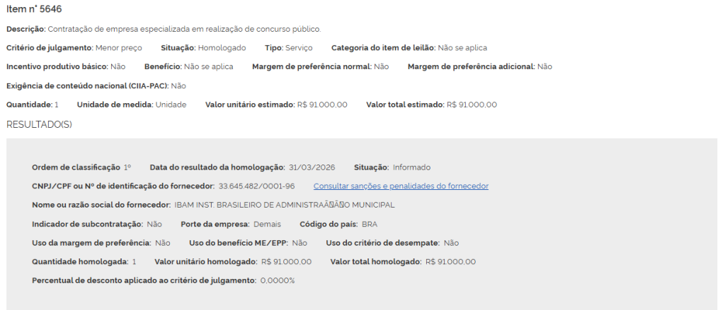 Concurso Paracambi: banca contratada para novo edital