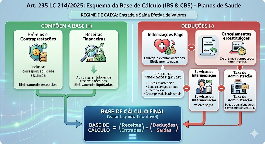 Base de cálculo para planos de saúde