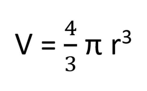 Esfera: fórmula do volume