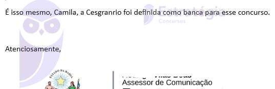 Concurso EPPGG BA: Cesgranrio é a banca para 50 vagas!
