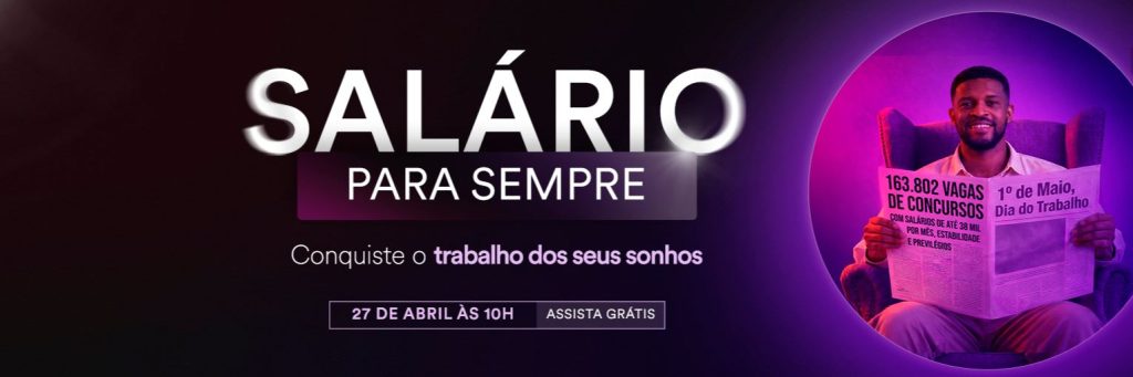 Estratégia Concursos 2026: Salário Para Sempre!