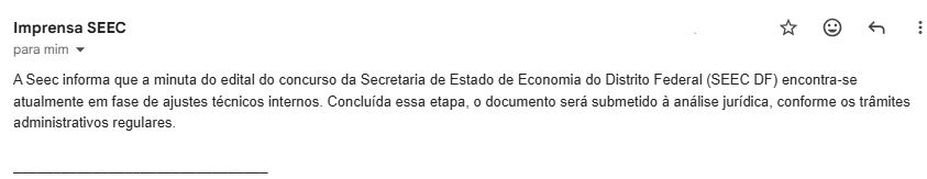 Concurso Sefaz DF 2026: edital passa por ajustes; entenda!