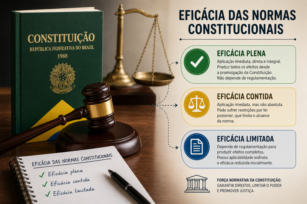 A Força Normativa da Constituição: Uma análise sobre a efetividade das Normas e sua Eficácia.