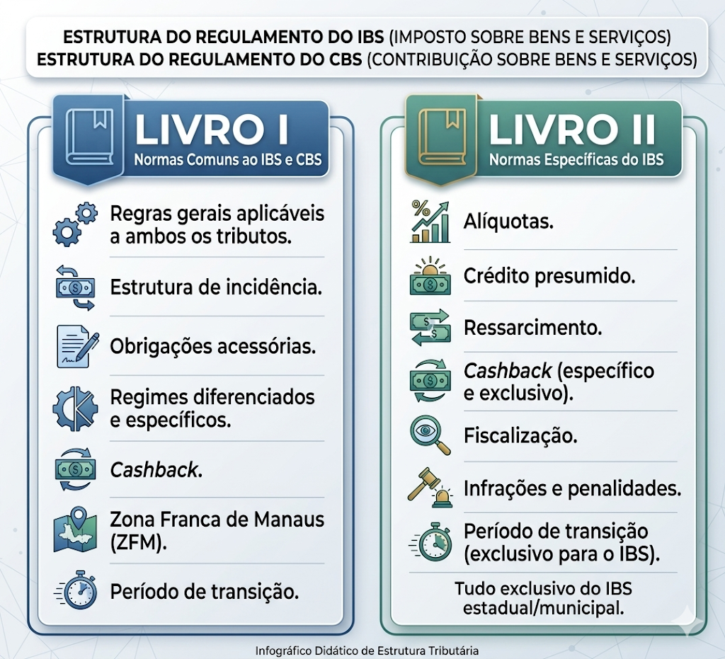 Estrutura do Regulamento IBS e CBS. Resolução CGIBS nº 6/2026