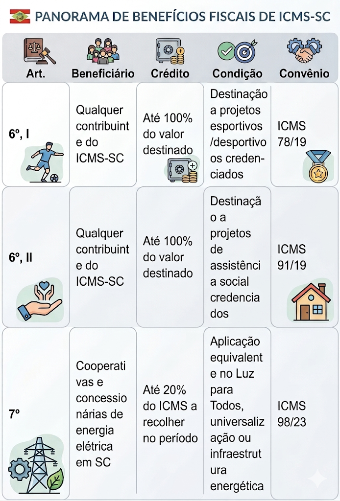 Crédito Presumido ICMS-SC