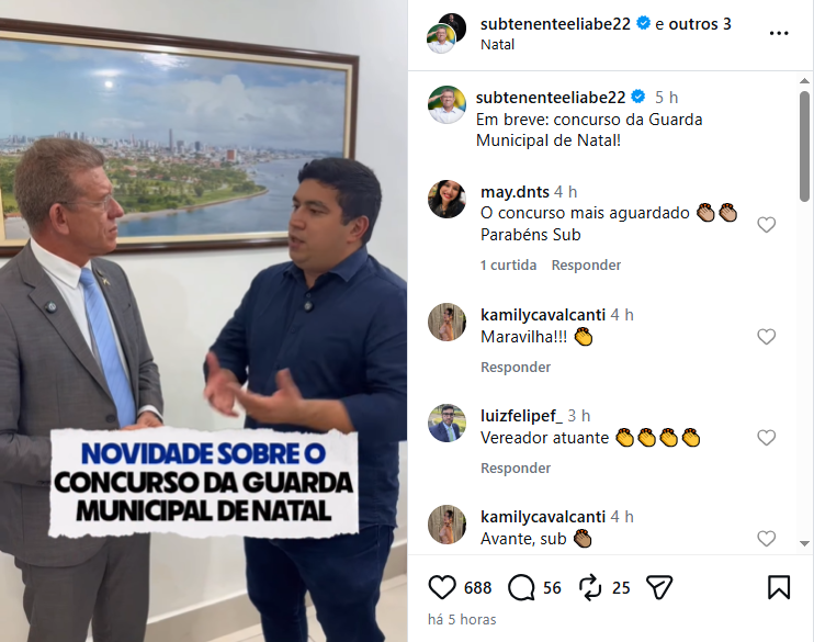 Guarda de Natal: concurso confirmado após duas décadas!