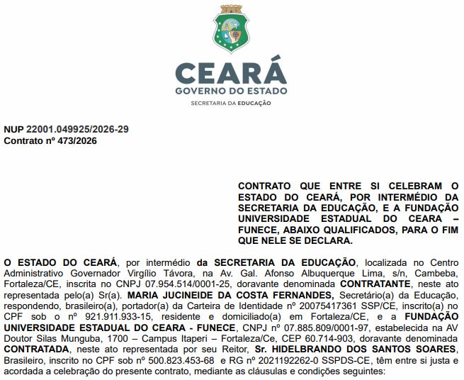 Concurso SEDUC CE: banca organizadora contratada!