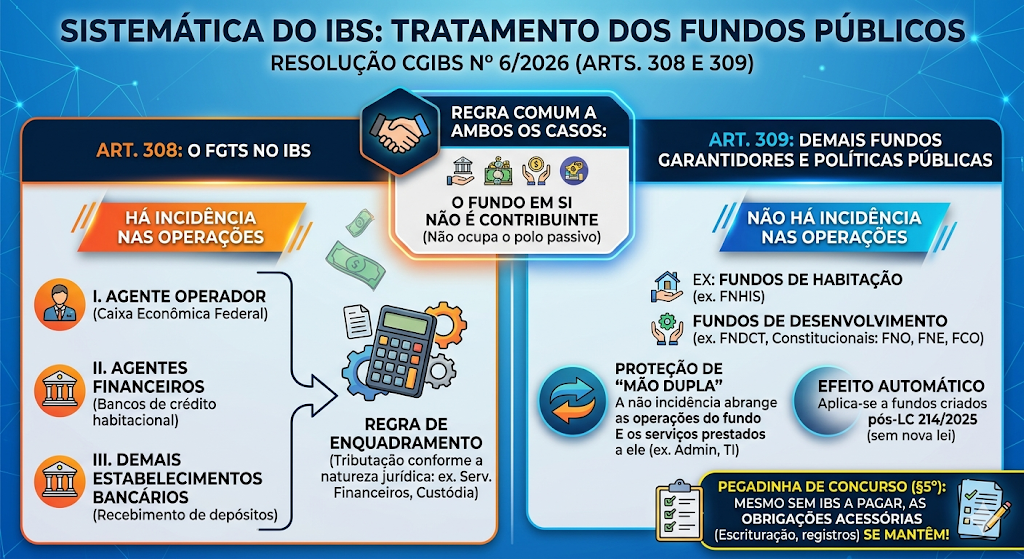 FGTS e fundos de políticas públicas no IBS