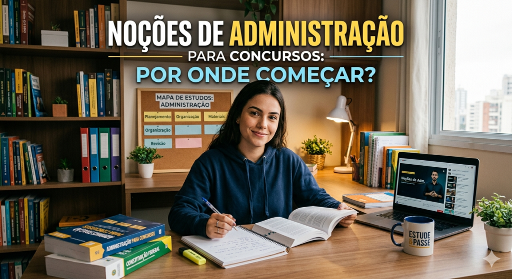 Noções de Administração para concursos: por onde começar