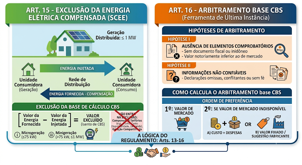 arbitramento base CBS