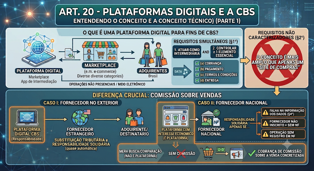 Plataformas digitais CBS