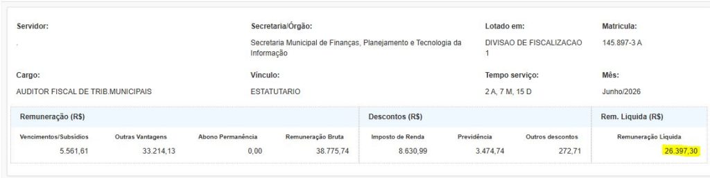 Concurso ISS Manaus: quanto ganha um Auditor Fiscal