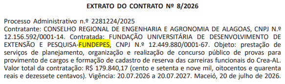 Concurso CREA AL: banca contratada e edital iminente