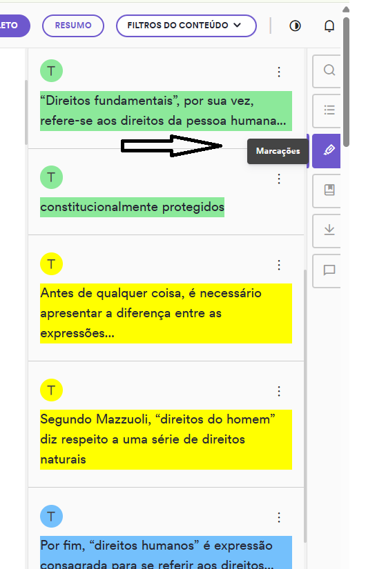 Tutorial LDI: Marcações no LDI