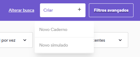 Tutorial LDI: Cadernos e Simulados